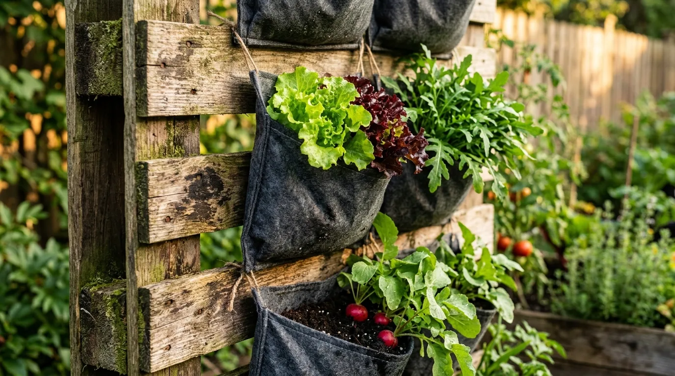 Pallet Corner Garden